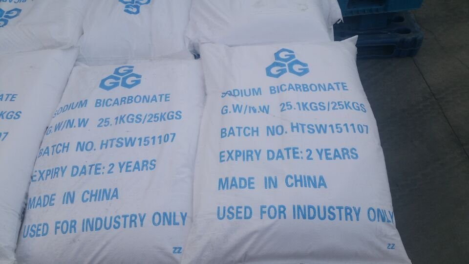 Soda ash and sodium bicarbonate packing photo